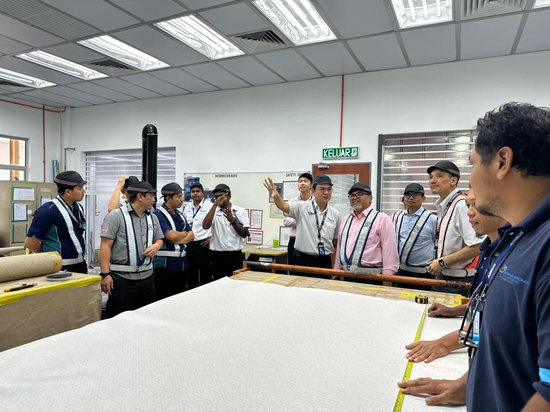 Malaysia's Deputy Minister of Transport Exclusive visit to Sepang Aircraft Engineering