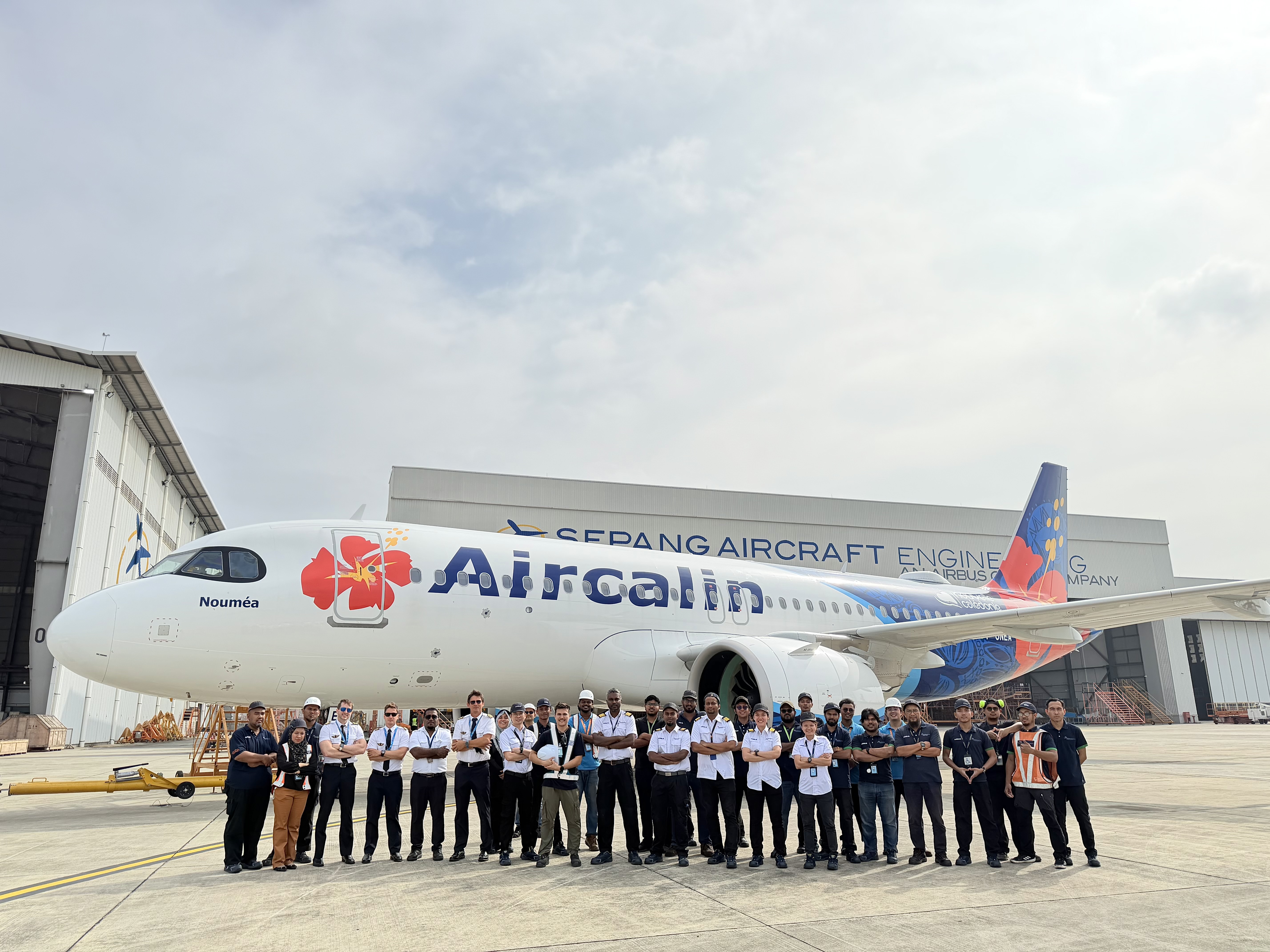 New Caledonia's flag carrier Aircalin