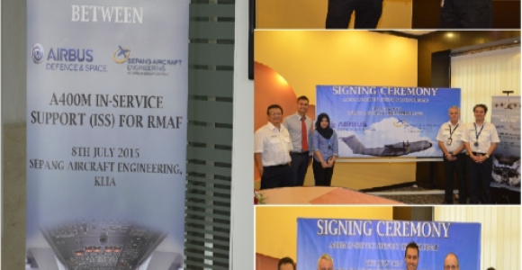 Sepang Aircraft Engineering Selected As Airframe MRO, FSR And Material Support Services Supplier To Maintain Incoming Royal Malaysian Air Force (RMAF) A400m Fleet