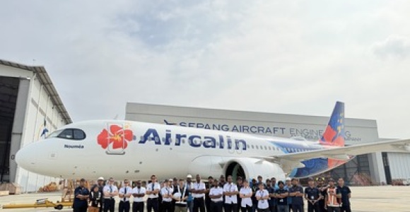 New Caledonia's flag carrier Aircalin
