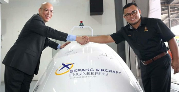 Malaysia’s First Smart Repair Workshop For Aircraft Radomes