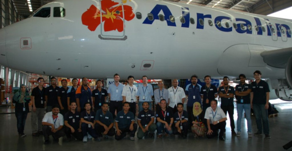 Sepang Aircraft Engineering Performs C05 Check For Air Caledonie International